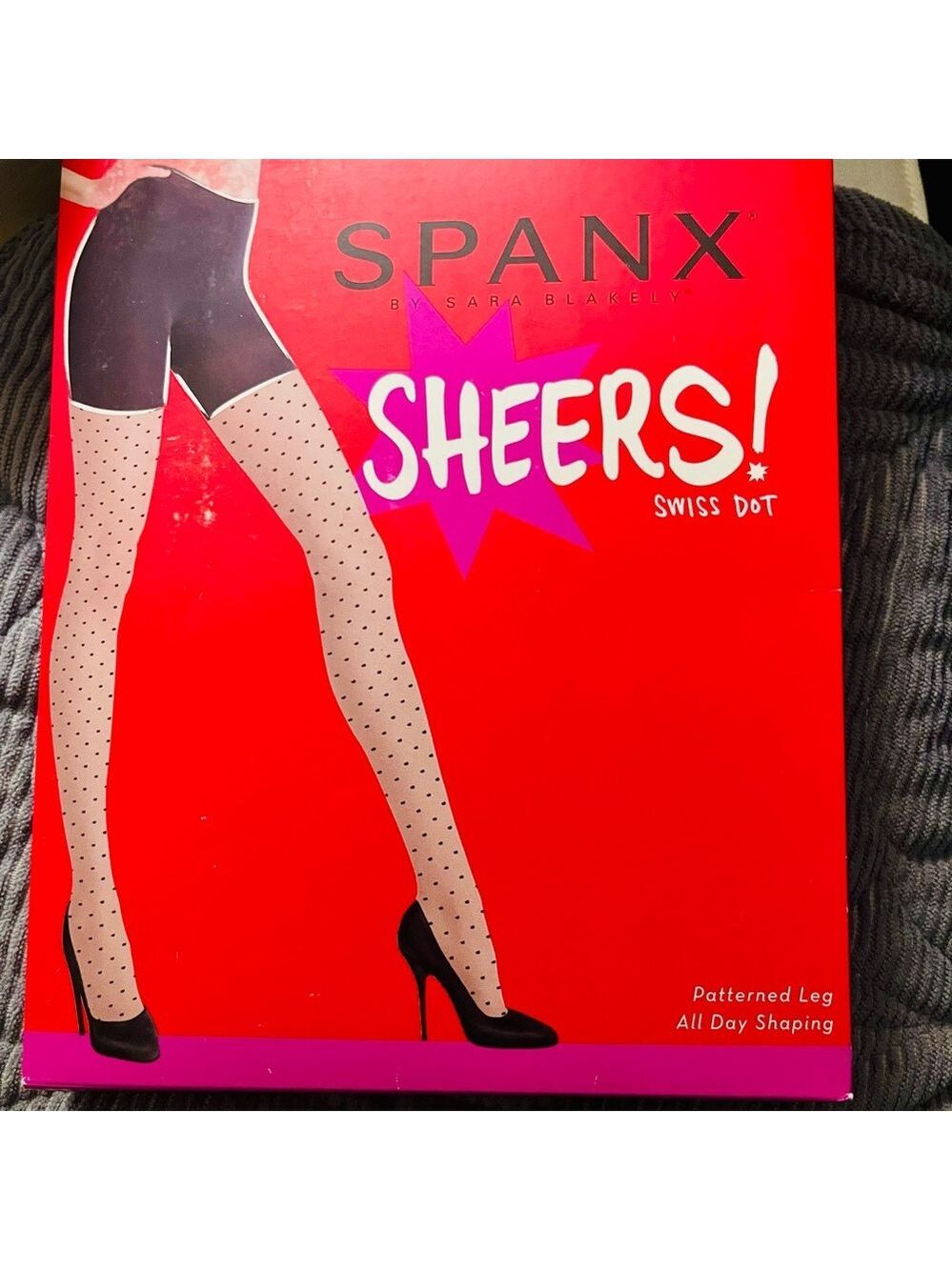 SPANX Black Sheers Tights